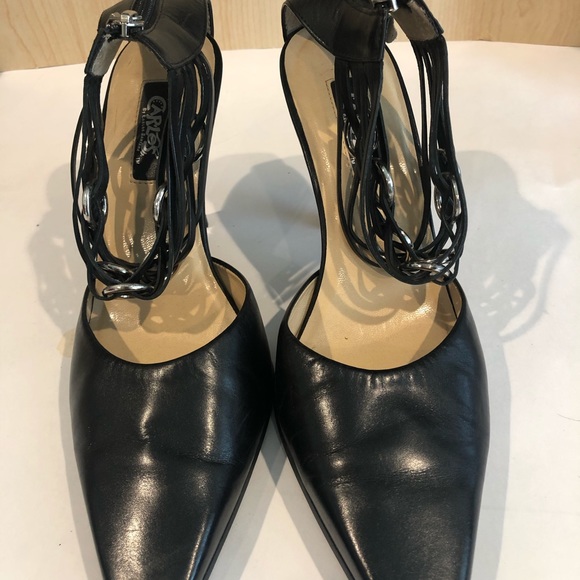 Carlos Santana Ankle Wrap Heels - Picture 2 of 5